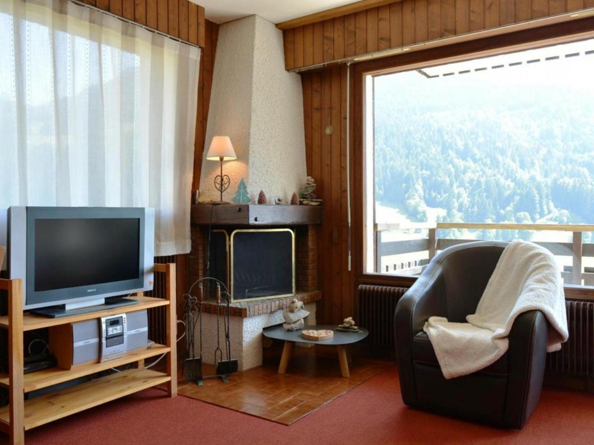 Appt 3 Pieces 6 Pers Avec Cheminee Et Navette Proche Le Grand-Bornand - Fr-1-241-47 Apartment Екстериор снимка